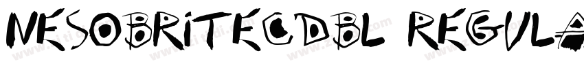 NesobriteCdBl Regula字体转换